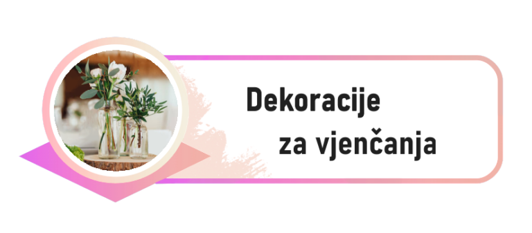 Dekoracije - Vjenčanje